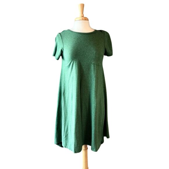 LuLaRoe Dresses & Skirts - LuLaRoe Forest Green Dress XXS